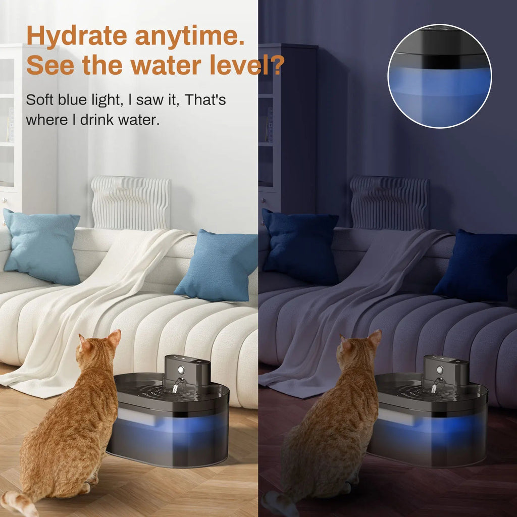 2.2L Silent Automatic Pet Water Fountain Pawnests