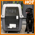 Heavy Dutyportable  Airline Travel  Carrier for pets Length 33in/Width 21.6in/Height 25.2in Pawnests