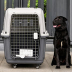 Heavy Dutyportable  Airline Travel  Carrier for pets Length 33in/Width 21.6in/Height 25.2in Pawnests