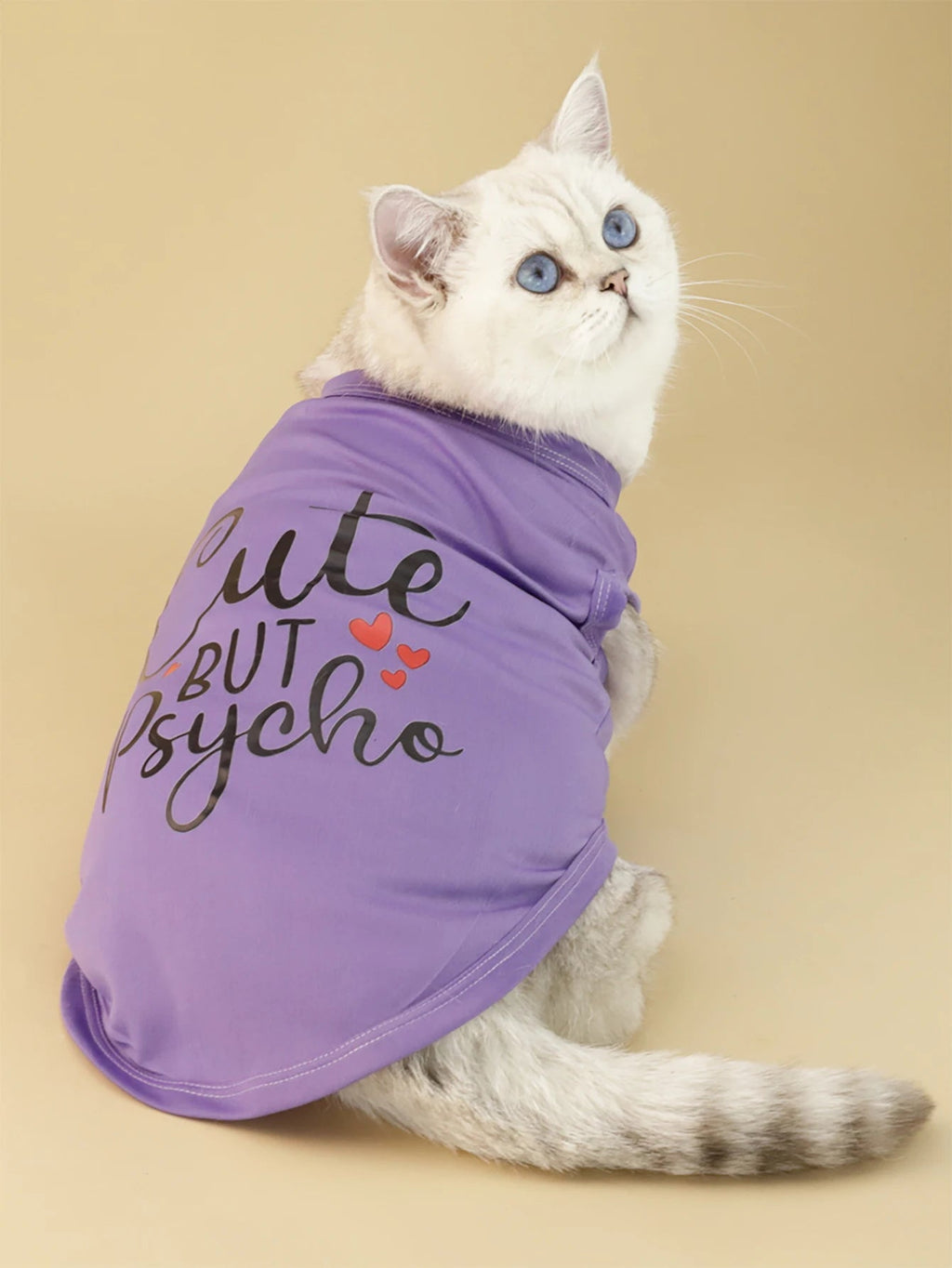 Cute but Psycho - Summer Vest for Dog and cat Pawnests