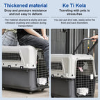 Heavy Dutyportable  Airline Travel  Carrier for pets Length 33in/Width 21.6in/Height 25.2in Pawnests