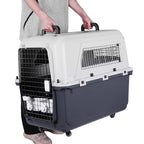 Heavy Dutyportable  Airline Travel  Carrier for pets Length 33in/Width 21.6in/Height 25.2in Pawnests