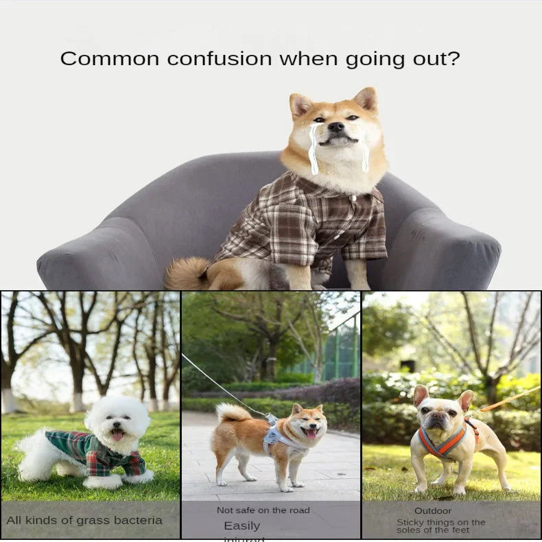 4pc Non-Slip Breathable Dog Boots Pawnests