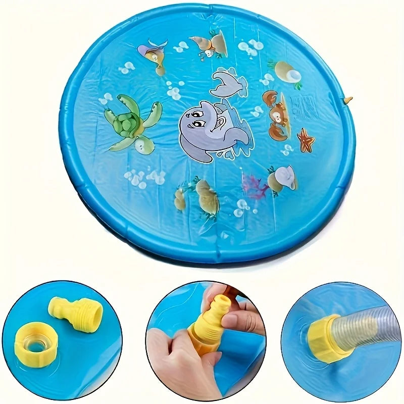 Outdoor Spray & Cool Pet Bath Basin Pawnests