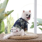 Hawaiian Beach Dog and Cat Shirt – Breezy summer style Pawnests