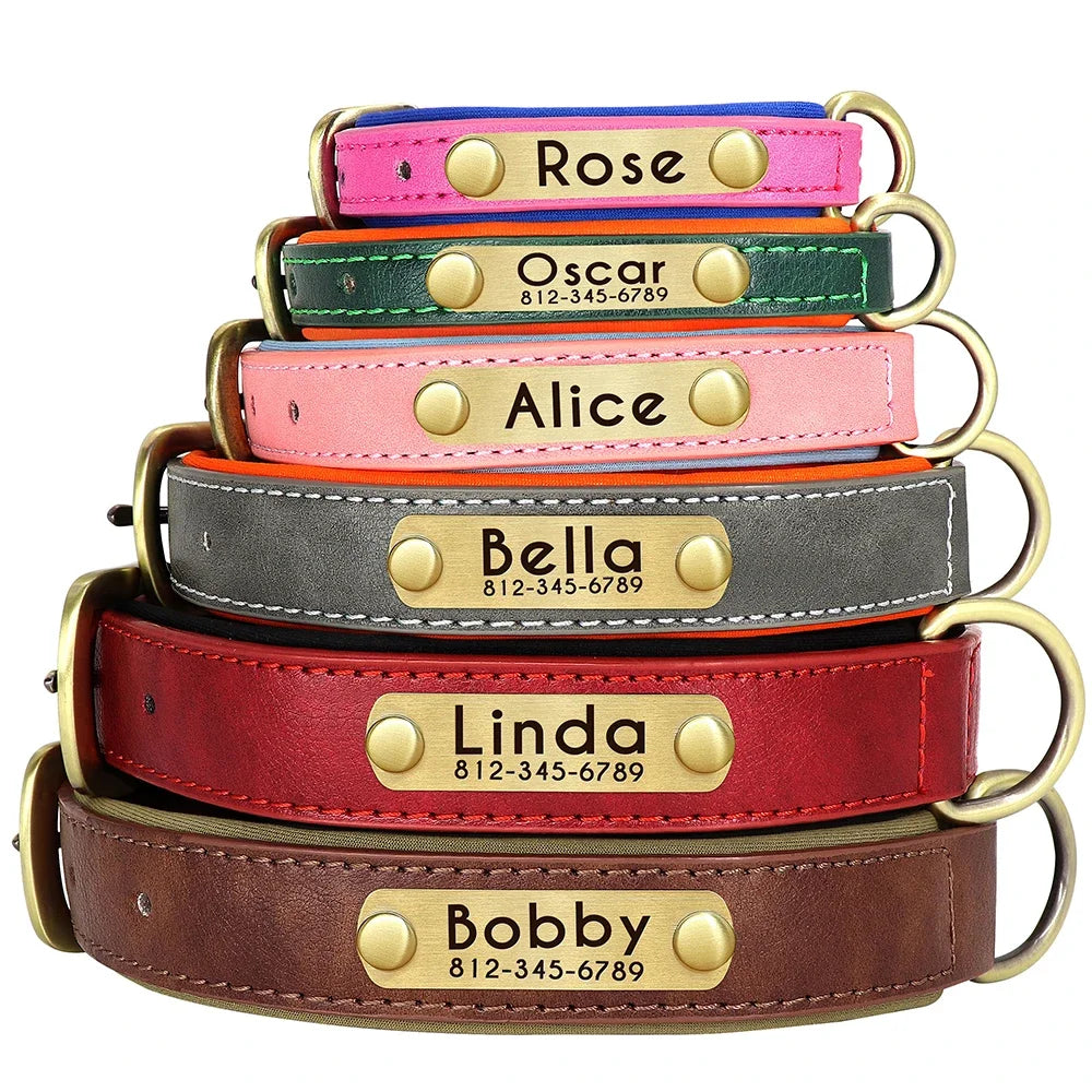 PawNests Choice: The Signature Leather Collar Best of Premium Pet Comfort Pawnests