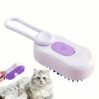 AeroBrush | 3-in-1 Foldable Steam Pet Brush Pawnests
