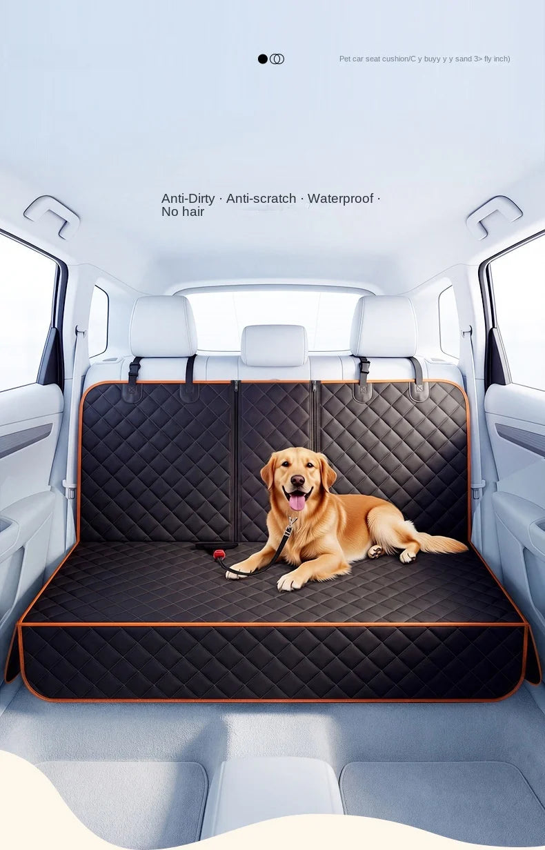 Waterproof Pet Back Seat Cover Pawnests