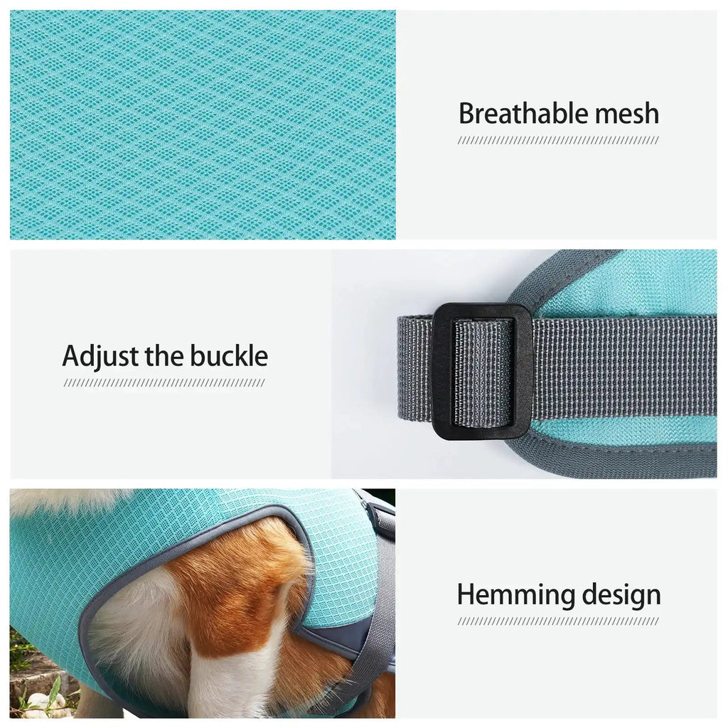Breathable Dog Cooling Vest – Adjustable Summer Jacket Pawnests