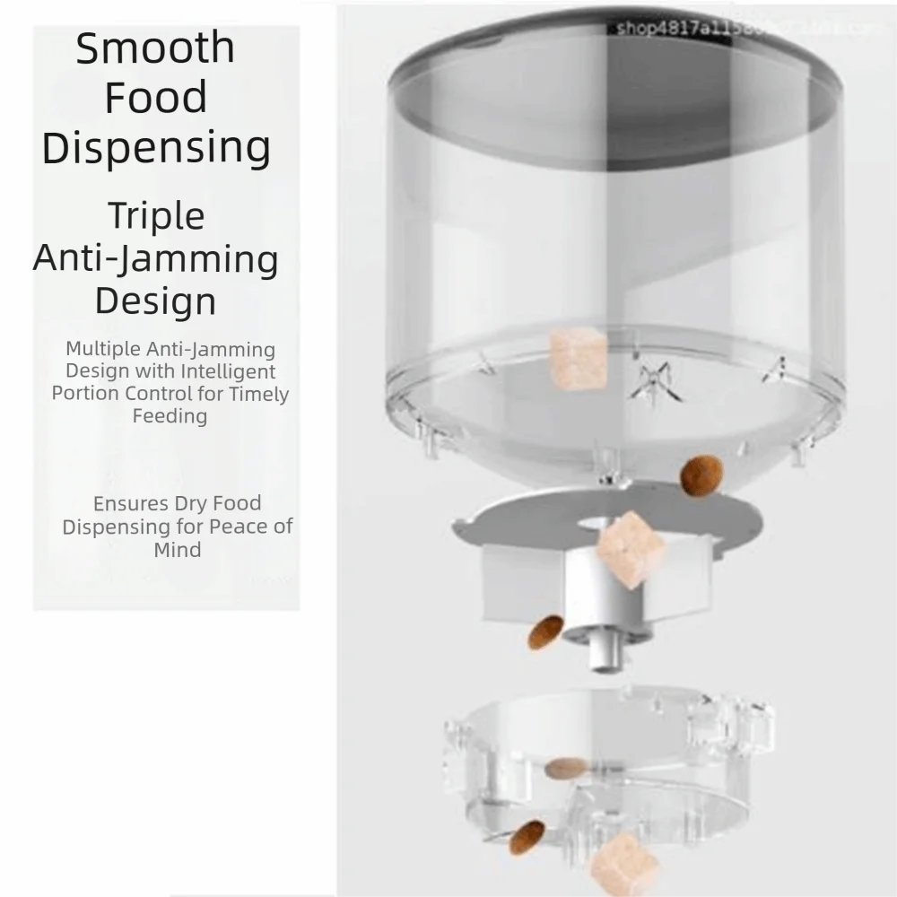 Smart Large-Capacity Automatic Pet Feeder Pawnests