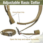 High quality Heavy-Duty Tactical Dog Collar & Leash S Pawnests