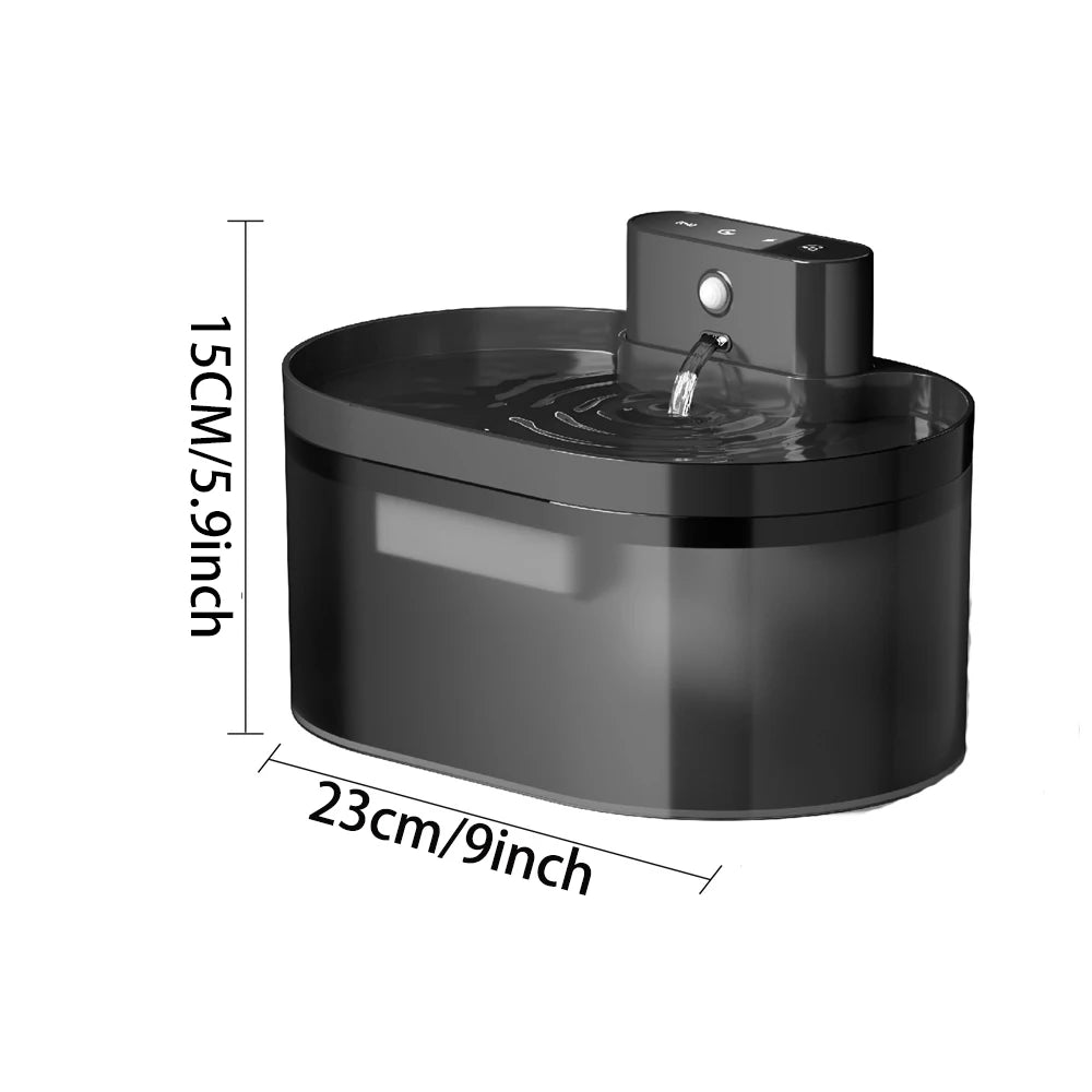 2.2L Silent Automatic Pet Water Fountain Pawnests