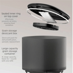Smart Large-Capacity Automatic Pet Feeder Pawnests