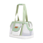 Pet shoulder carrier bag with shoulder strap and hand handle — versatile carry options | Pawnests