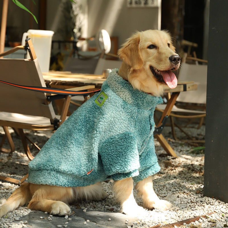 Large dog jacket in black — Pawnests