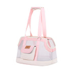 Pet shoulder carrier bag interior view — soft breathable polyester lining | Pawnests