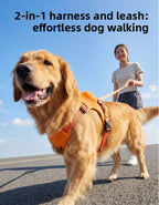 Hundegeschirr- & Roll-Leinen-Set | Anti-Flucht-Gassi-Kit