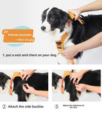 Hundegeschirr- & Roll-Leinen-Set | Anti-Flucht-Gassi-Kit