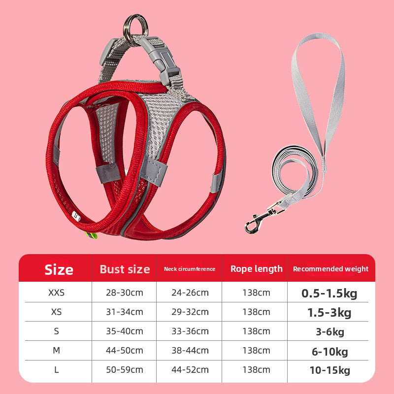 Reflective dog harness care instructions — hand wash cold water | Pawnests