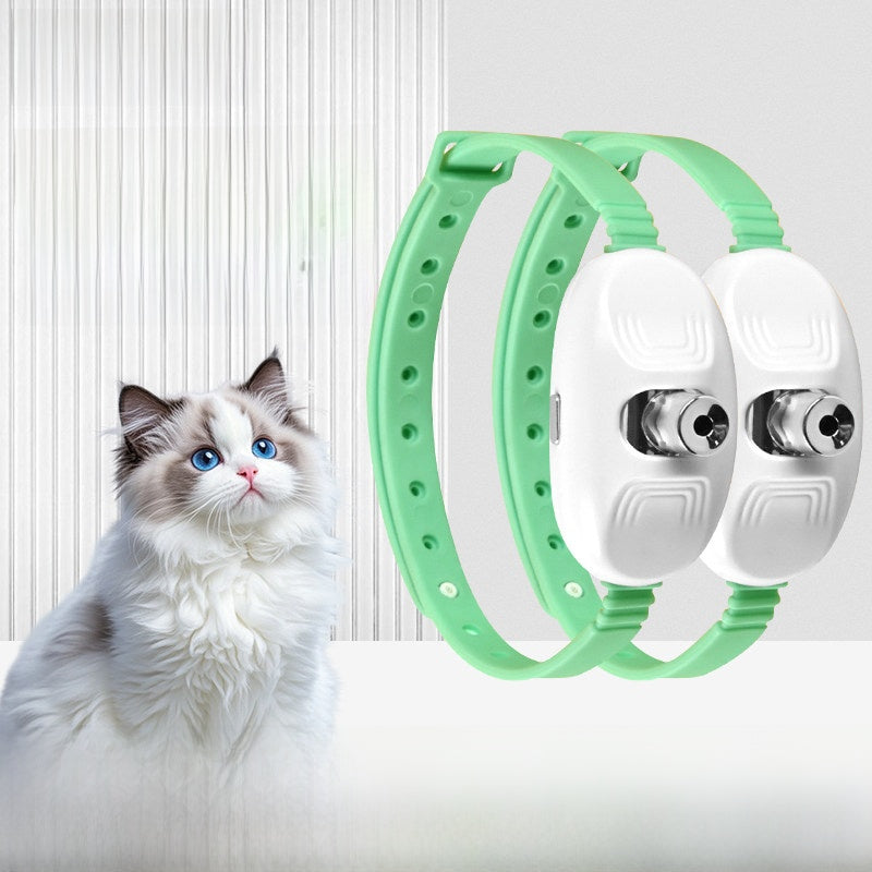 Laser cat collar adjustable angle laser head close-up | Pawnests