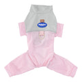 Pet mesh suit close-up showing open-weave breathable fabric | Pawnests