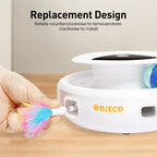 ROJECO cat toy interactive fun ball with catnip compartment | Pawnests