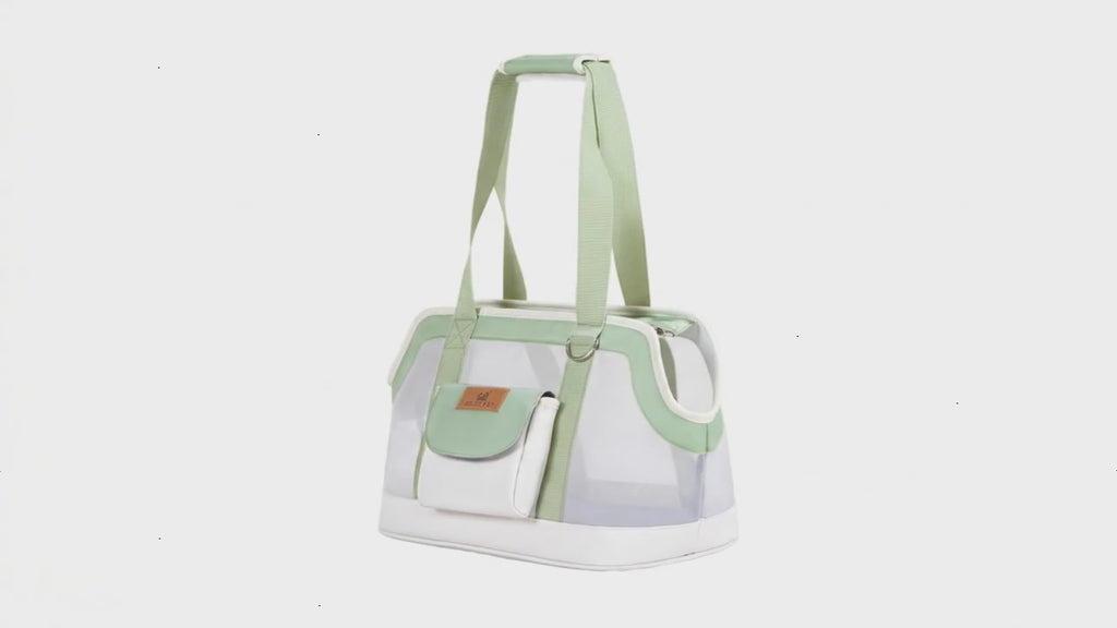Pet Shoulder Carrier Bag | Breathable Travel Tote for Cats & Dogs